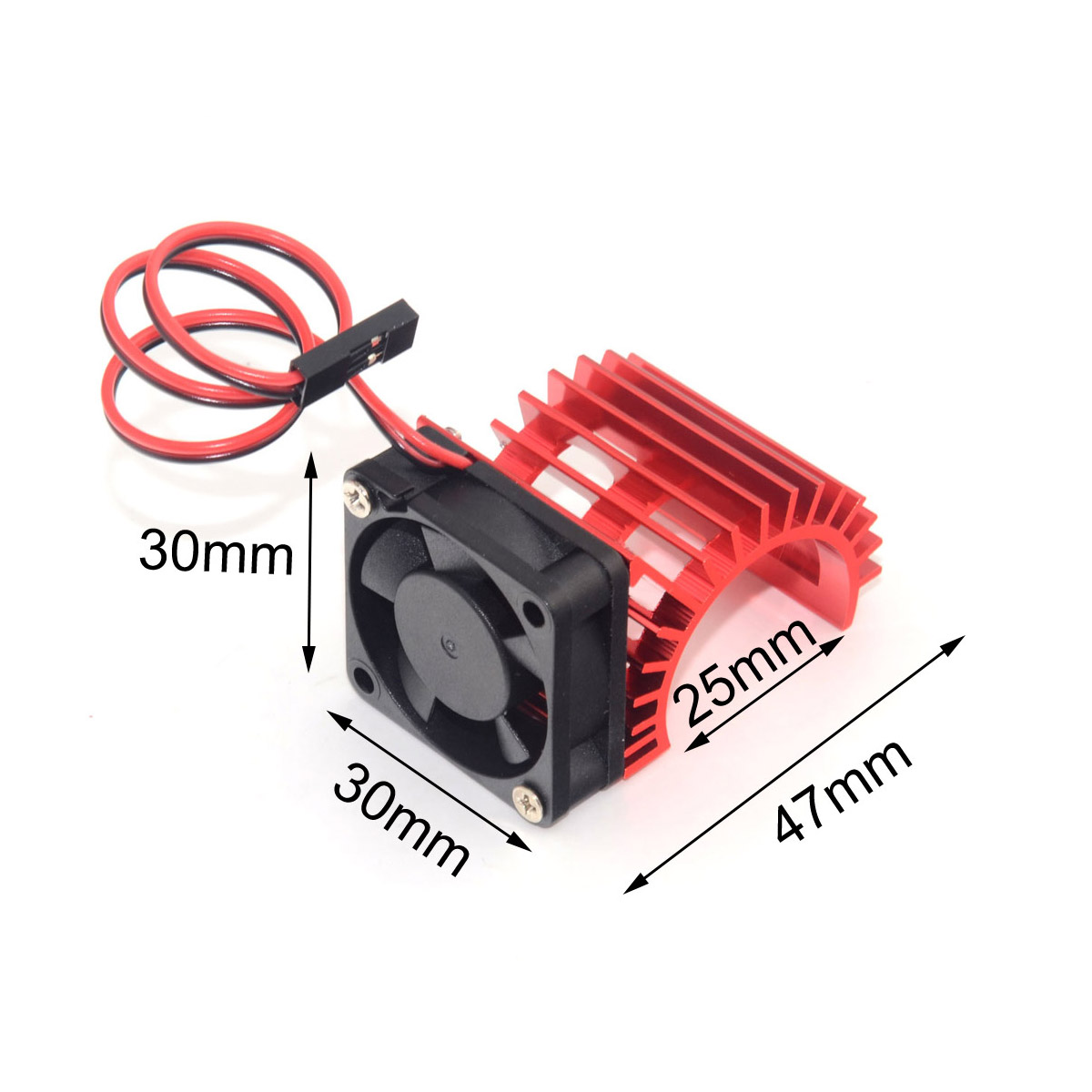 Radiator aluminiowy/w wentylat – Brushless Motor Thrust Test Stand recenzja i cena