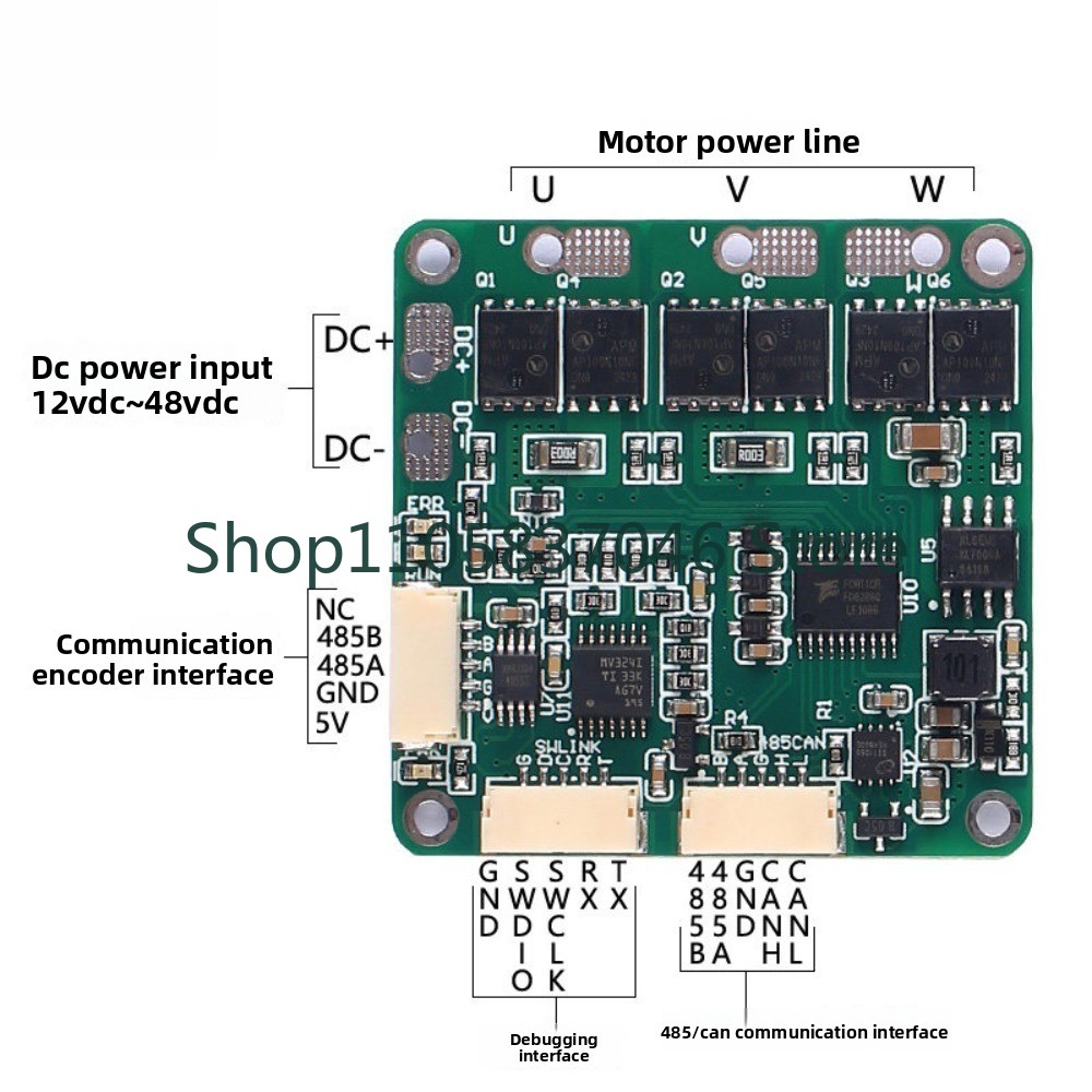 Płytka sterująca silnikiem bez – Direct Drive Servo Motor Robotics recenzja i cena